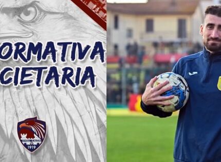 Tivoli, oltre a Claudio Gabrielli nuovo consulente societario ecco in arrivo l’attaccante Michele Cesario ex Spal e Giulianova