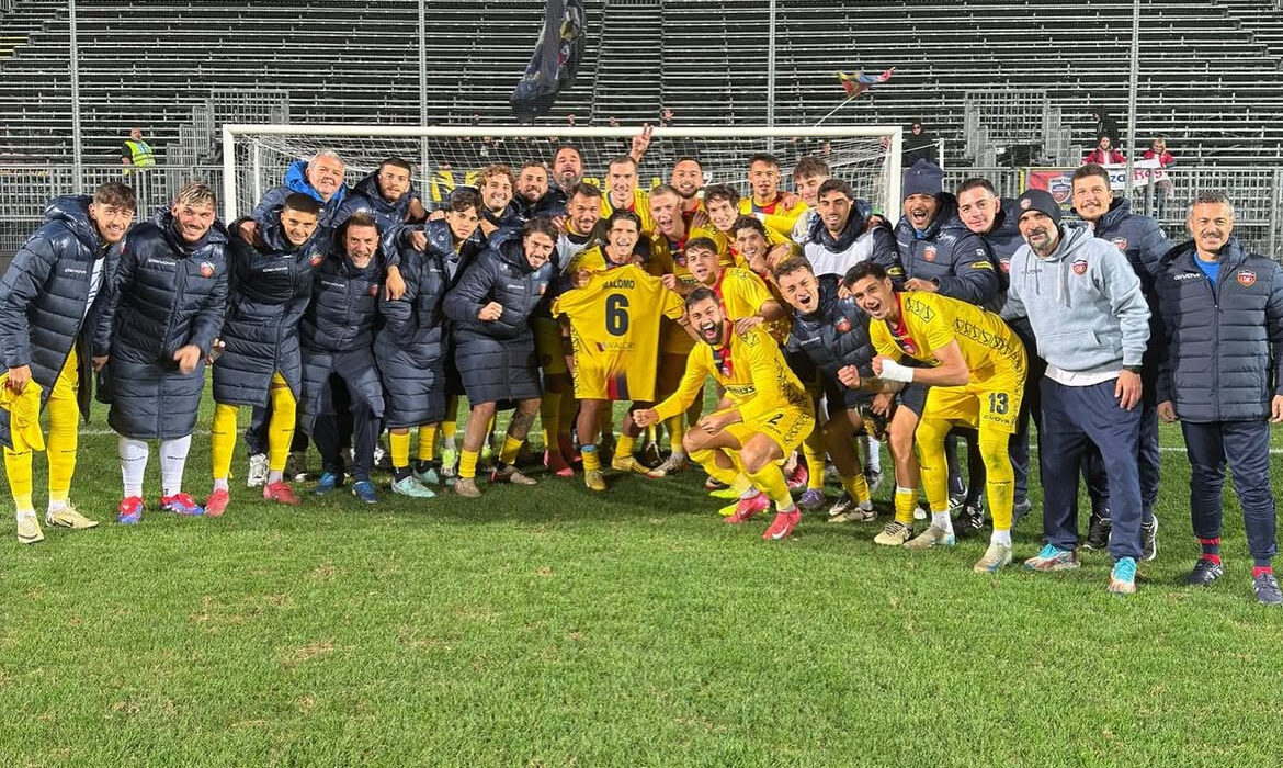 Seconda vittoria consecutiva per il Guidonia Montecelio, Spavone e Tessiore firmano il 2-0 a Gubbio