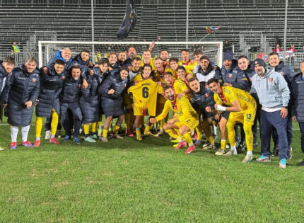 Seconda vittoria consecutiva per il Guidonia  Montecelio, Spavone e Tessiore firmano il 2-0 a Gubbio