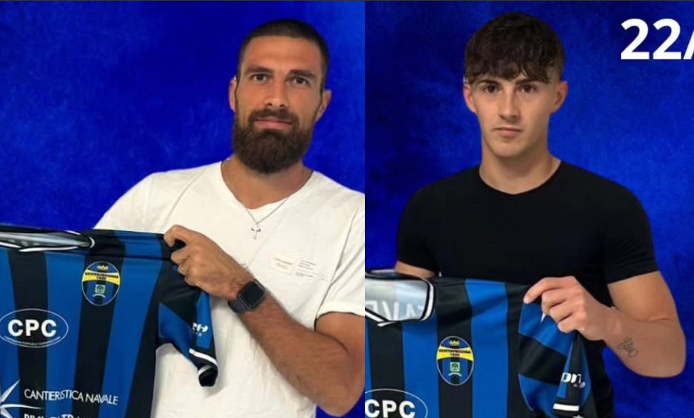 Il Civitavecchia annuncia 2 rinforzi: Luigi Fontana e Lorenzo Cestra sono nerazzurri