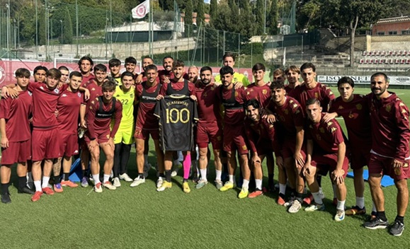 Davide Lorusso festeggia 100 gol con il Trastevere: “Un traguardo straordinario, sono molto legato a questo club”
