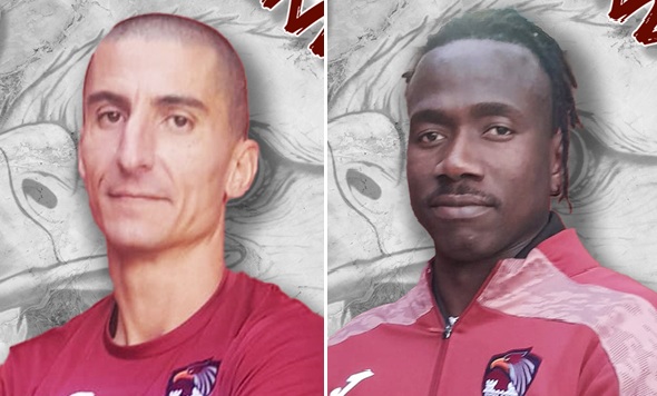 Tivoli, dopo le partenze di Cesario e Capuano per l’attacco ufficiali Claudio Corsetti e Momo Accrachi