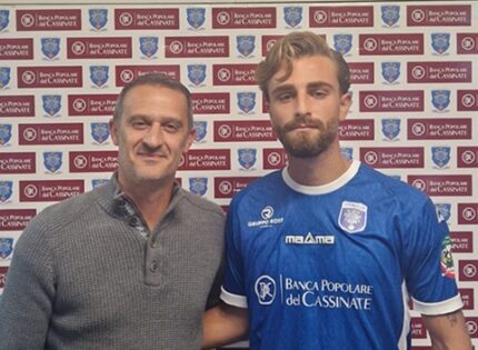 Il Cassino annuncia l’acquisto del centrocampista Antonio Del Gesso