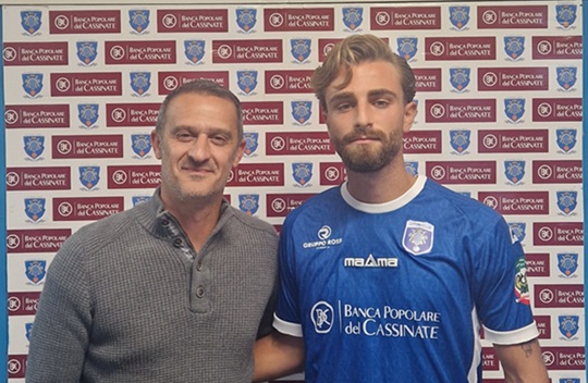 Il Cassino annuncia l’acquisto del centrocampista Antonio Del Gesso