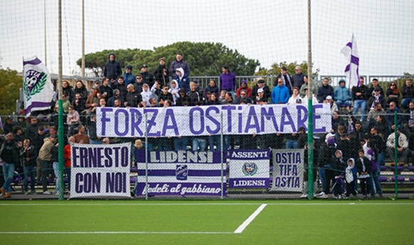 Ostiamare straripante, 7-0 alla Sammaurese sotto lo sguardo attento di Patron Daniele De Rossi