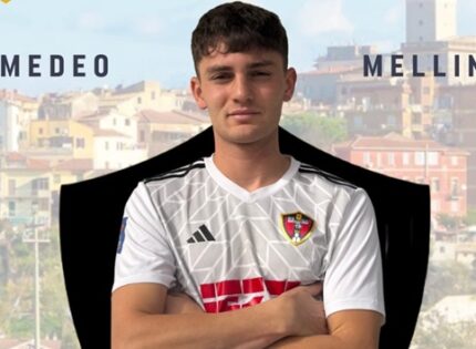 Il Real Monterotondo rinforza il centrocampo con il classe 2006 Amedeo Mellini proveniente dal Sora