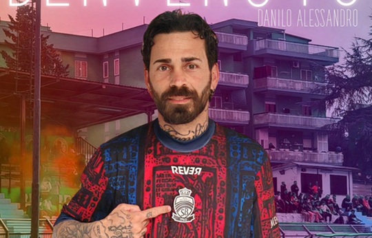 Danilo Alessandro riparte dal Real San Basilio, la squadra del suo quartiere