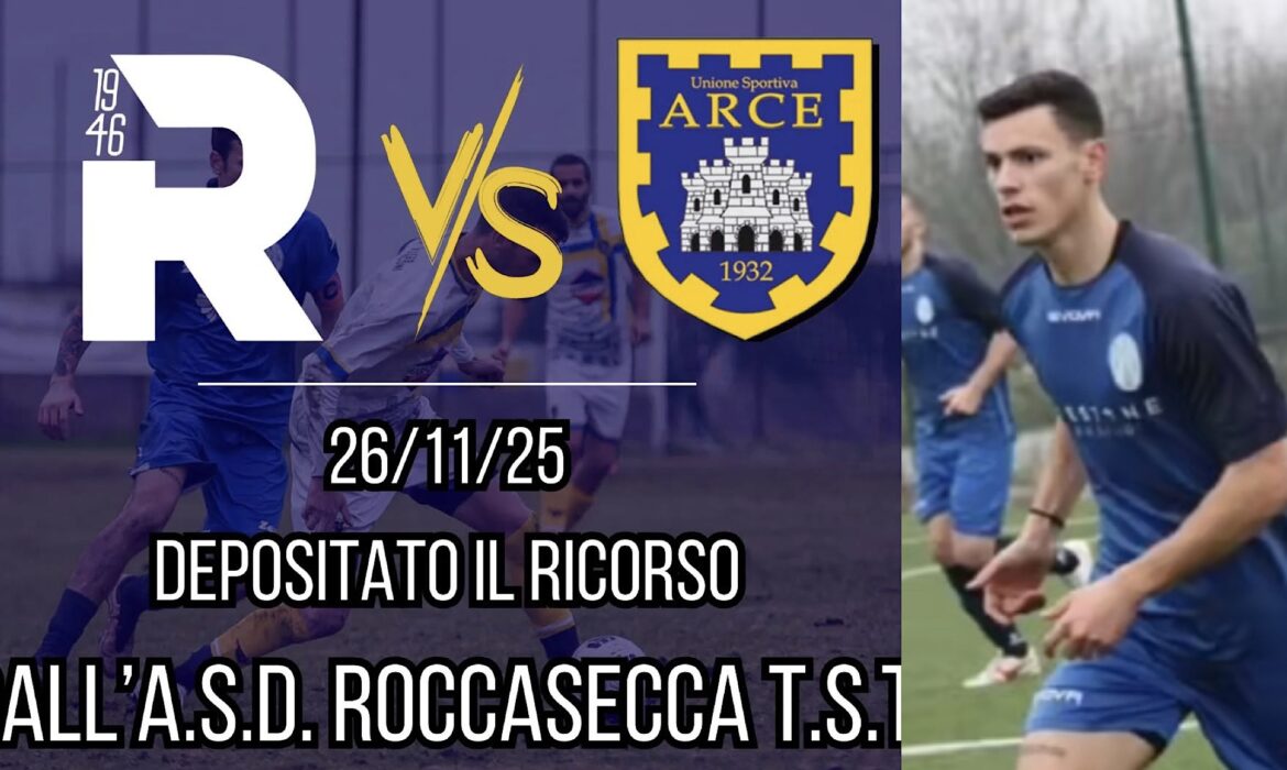 Roccasecca, depositato il ricorso per la gara contro l’Arce e saluta Capitan Grossi