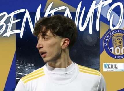 L’Anzio ufficializza l’esterno classe 2004 Alessandro Carnevale