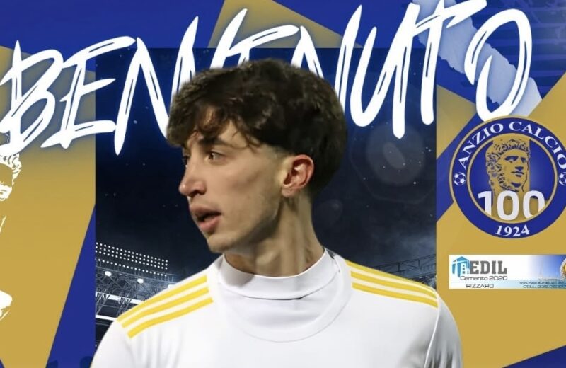 L’Anzio ufficializza l’esterno classe 2004 Alessandro Carnevale