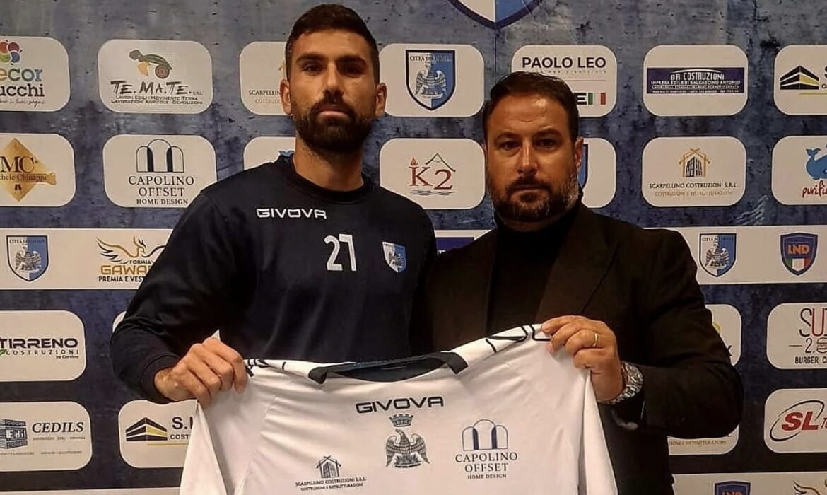 Il centrocampista classe 1993 Nicolas Pesce è un nuovo calciatore del Cittá di Formia