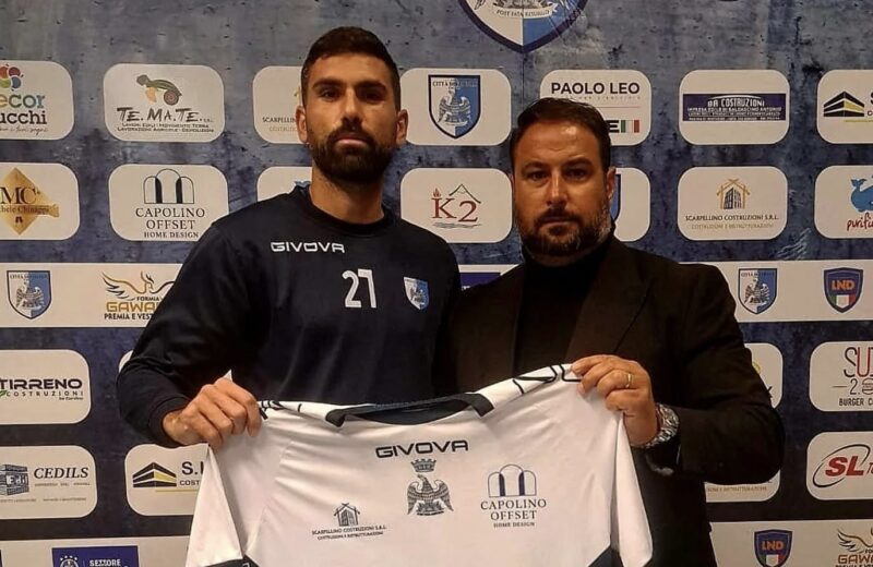 Il centrocampista classe 1993 Nicolas Pesce è un nuovo calciatore del Cittá di Formia