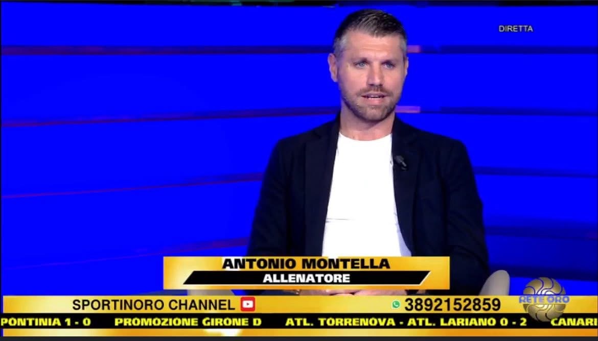 Il Tivoli ha scelto Antonio Montella, il tecnico sta dirigendo oggi il primo allenamento