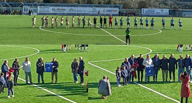 Boville Ernica – Atletico Morena termina 1-1, ma da sottolineare la grande sportività per il ricordo di Amedeo Fabrizi