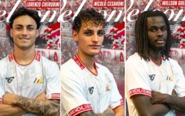 Tris di acquisti per la Lodigiani: ufficiali Cherubini, Cesaroni e Guella