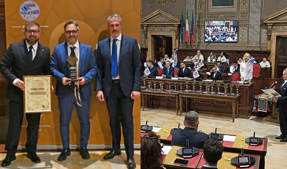 Il Presidente di Gesis Italia Daniele Laureti ha ricevuto il Premio Nazionale Cuori D’Oro: “Un riconoscimento così mi riempie di gioia ed orgoglio”