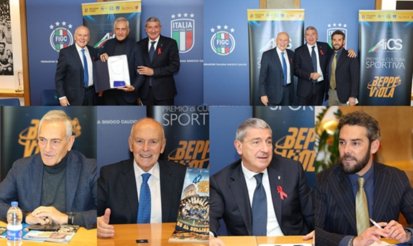 Presentata questa mattina in FIGC la 42° Edizione del Premio Beppe Viola in programma lunedì alle 17.00 al Salone D’Onore del CONI