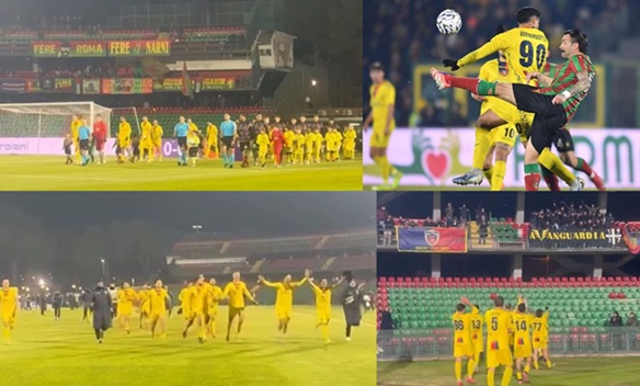 Un super Guidonia Montecelio espugna il Liberati di Terni: Zappella ed Esempio siglano il 2-1 contro la Ternana