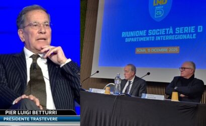 Il Trastevere (insieme al Campodarsego) miglior squadra di Serie D in Italia