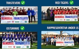 4° Memorial Franzellitti, categoria Under16: accedono alle Semifinali del 3 gennaio Trastevere, Red Tigers, Ostiamare e Rappresentativa U15 LND Lazio
