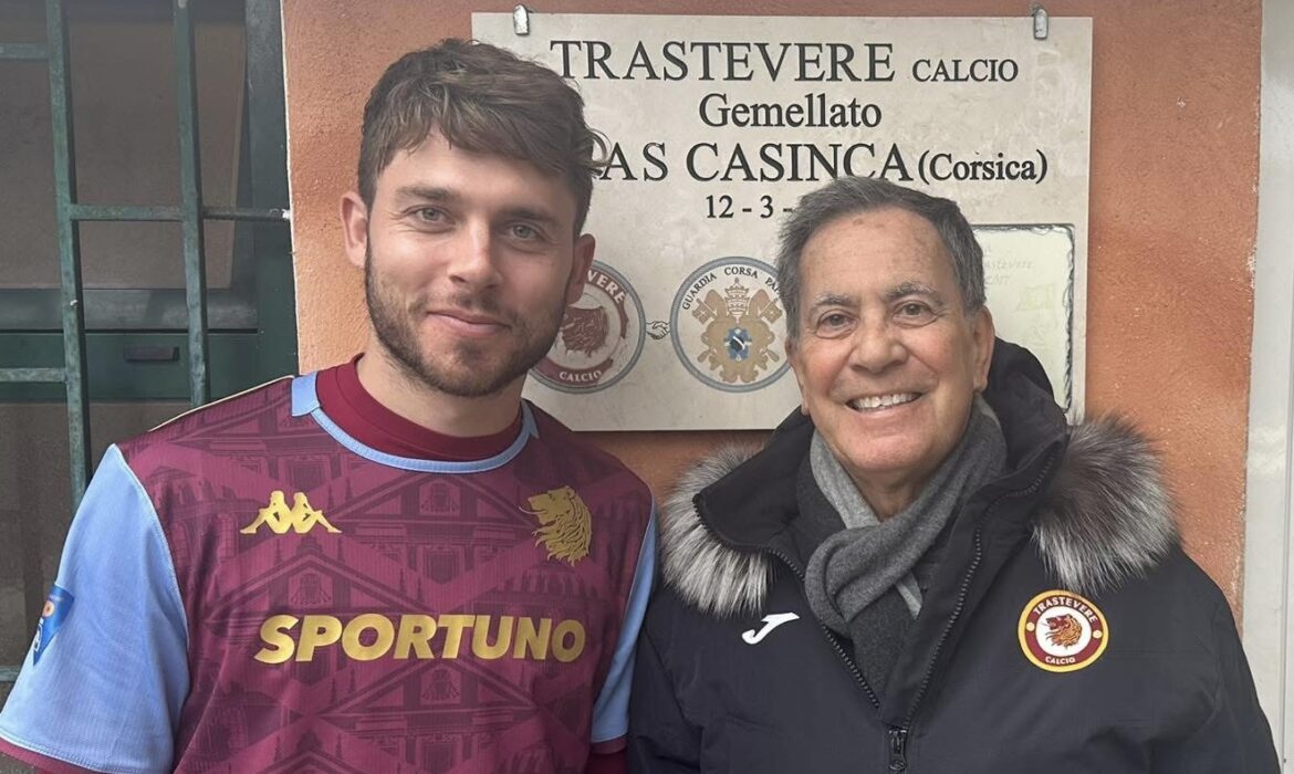 Un top per il centrocampo del Trastevere, ufficiale Simone Icardi: “Orgoglioso di entrare in questo splendido gruppo”