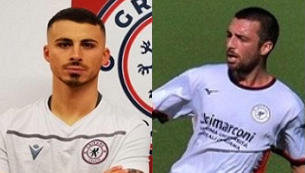 Due rinforzi importanti per il Grifone, tornano al Villa De Massimi Matteo Trincia e Luca Apolloni