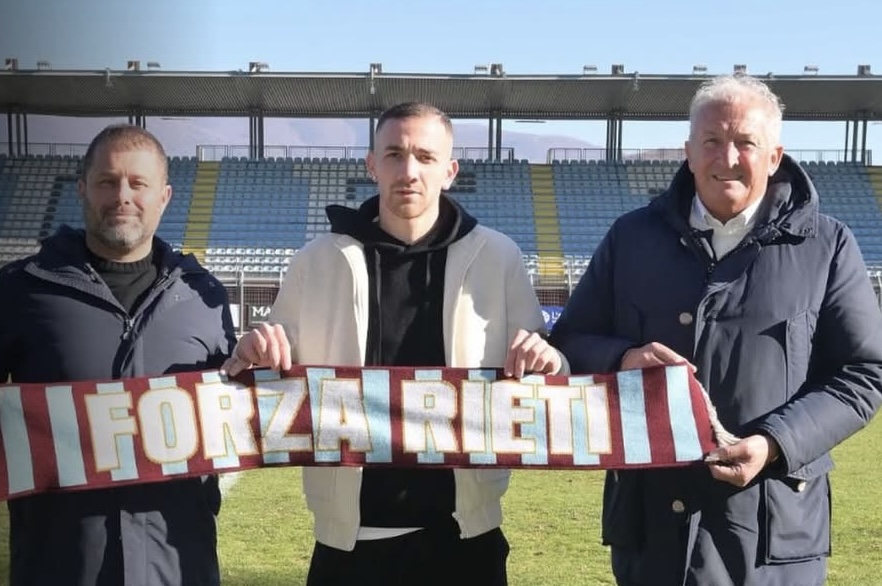 Altro nuovo acquisto per il Rieti, ufficiale il classe 2000 Gianmarco Nesta centrocampista ex Viterbese