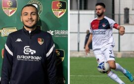 Il Salaria si muove in entrata e in uscita: ufficiale l’arrivo del centrocampista Francesco Barba e la partenza di Francesco Pastorelli