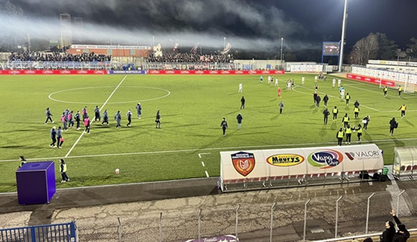 Il Guidonia Montecelio conquista un buon punto contro la capolista Arezzo