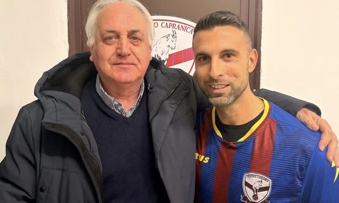 L’esperto centrocampista Emanuele Palermo ha firmato con l’Atletico Capranica