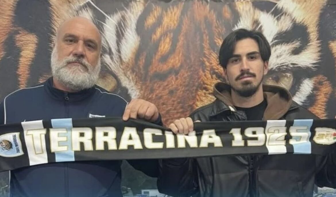 Il Terracina rinforza l’attacco con il classe 2000 Vincenzo Pinto