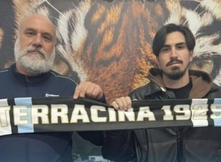 Il Terracina rinforza l’attacco con il classe 2000 Vincenzo Pinto