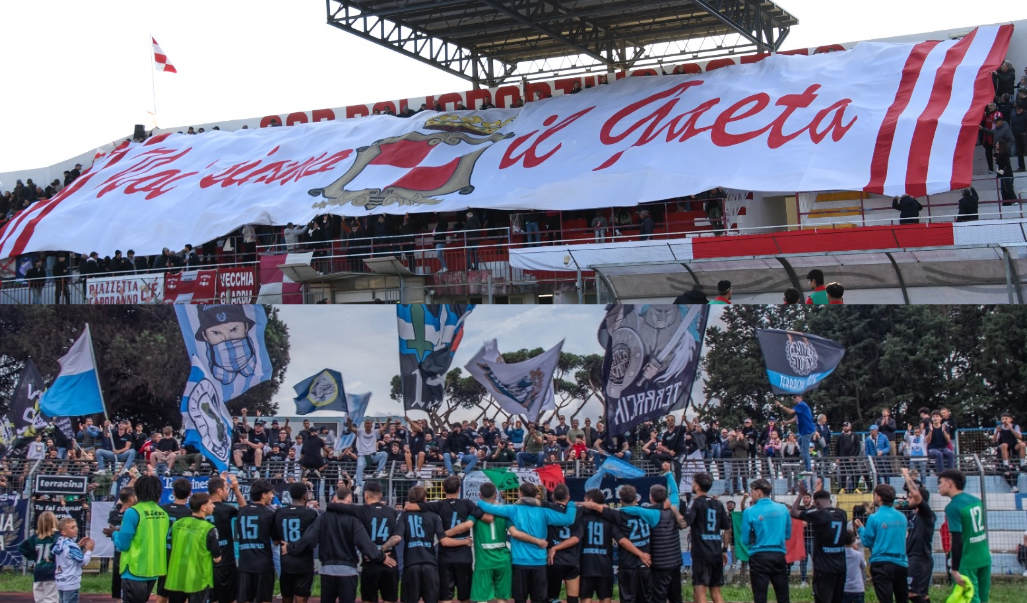 Si accende Gaeta-Terracina: un derby dal tono minore ma con punti importanti in palio