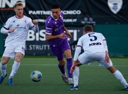 All’Ostiamare non basta il gol di Cardella, la Vigor Senigallia raggiunge il pari al fotofinisch