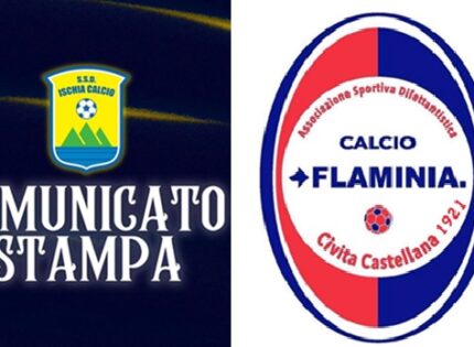 Polemiche tra Ischia e Flaminia Civitacastellana per il rinvio della partita, i comunicati dei due club