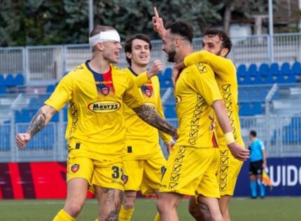 Il Guidonia Montecelio pareggia 2-2 con il Forlì e ottiene il terzo risultato utile consecutivo, a segno Zuppel e Sannipoli