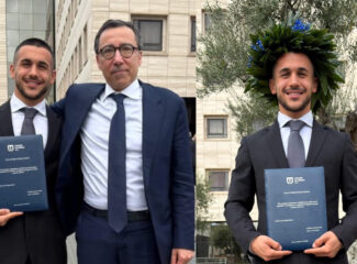 Complimenti all’attaccante del Montespaccato Riccardo Vitelli laureatosi in Scienze Motorie