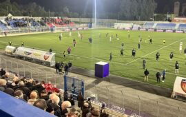 Ko casalingo per il Guidonia Montecelio, il Gubbio sbanca lo Stadio Città dell’Aria grazie alla rete nel finale di Ghirardello