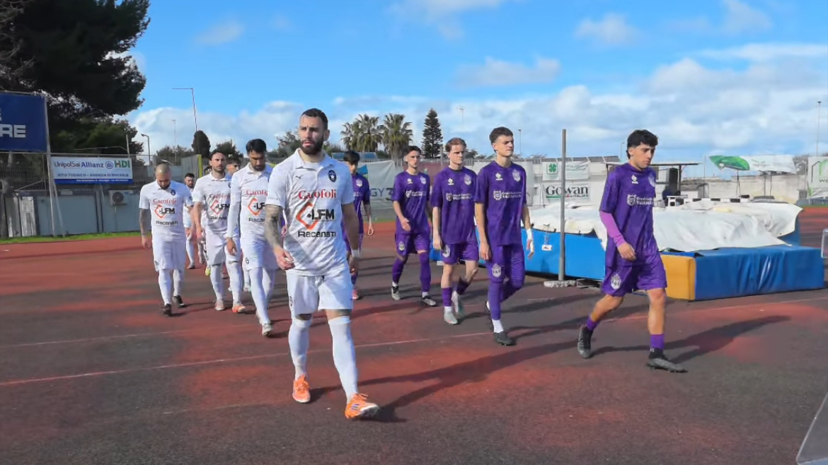 La Boreale resiste a Bisceglie, i Viola resistono alla corazzata Pugliese nell’andata della Semifinale di Coppa Italia Dilettanti