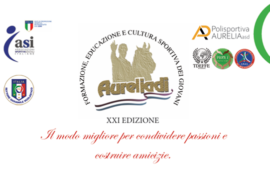 Domani al Salone d’Onore del CONI la XXI Edizione delle Aureliadi Formazione, educazione e cultura sportiva dei giovani