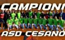 Il Cesano vola in Promozione: l’1-1 a Rignano vale il trionfo nel girone C di Prima Categoria