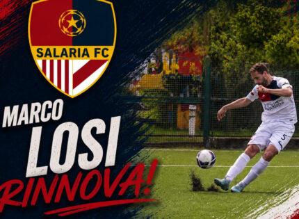 Salaria, ufficiale il rinnovo di Marco Losi