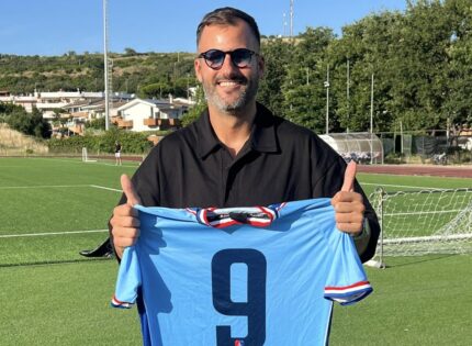 Santa Marinella, che inizio: arriva bomber Moretti