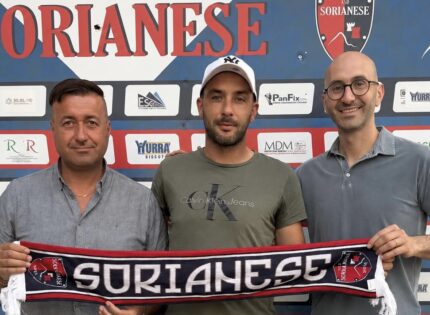 Bomber Danieli firma con la Sorianese: “Sono sicuro che ci toglieremo grandi soddisfazioni”