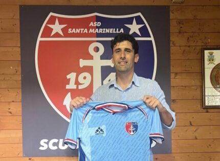 Il Santa Marinella abbraccia il nuovo arrivato Gianluca Simmi