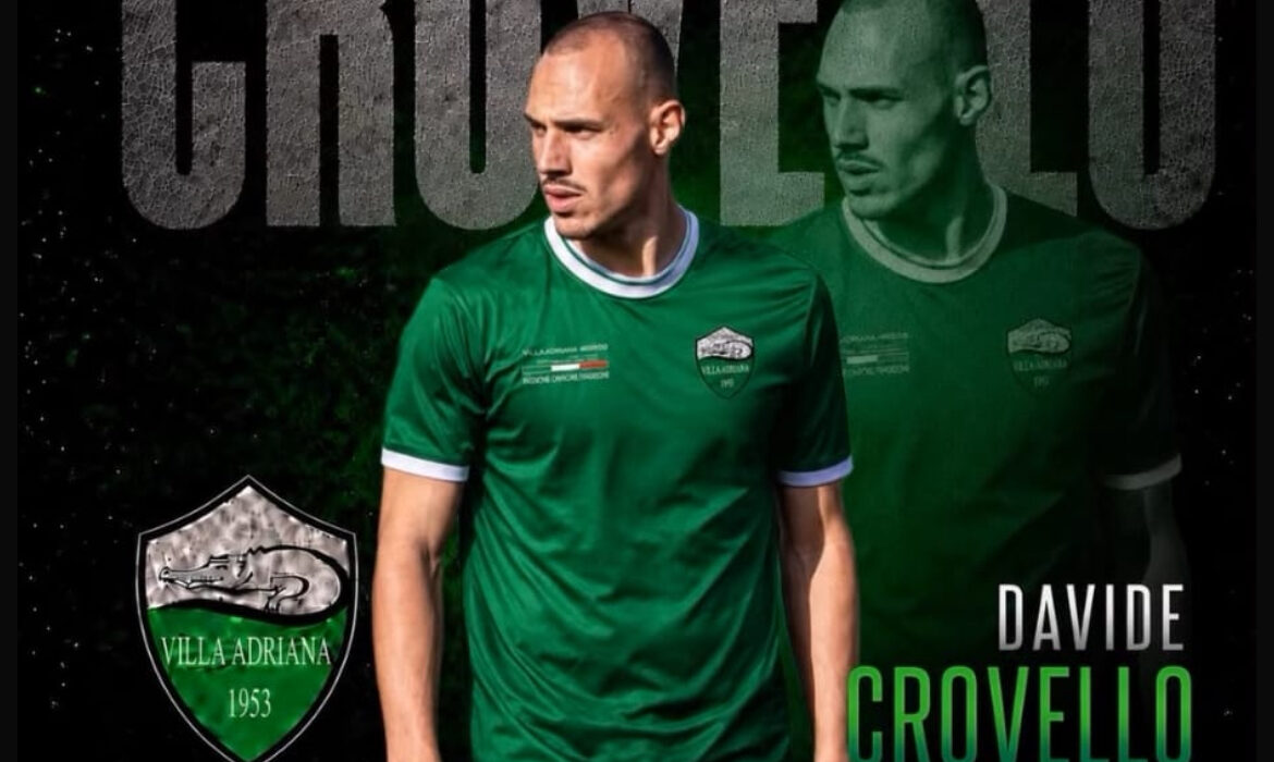 Il Villa Adriana ufficializza l’esterno ex Villalba Davide Crovello
