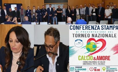 Presentata la I° Edizione del Torneo Nazionale Calcio & Amore a sostegno della Fondazione Bambino Gesù, appuntamento al 13 e 14 giugno al Blu Village