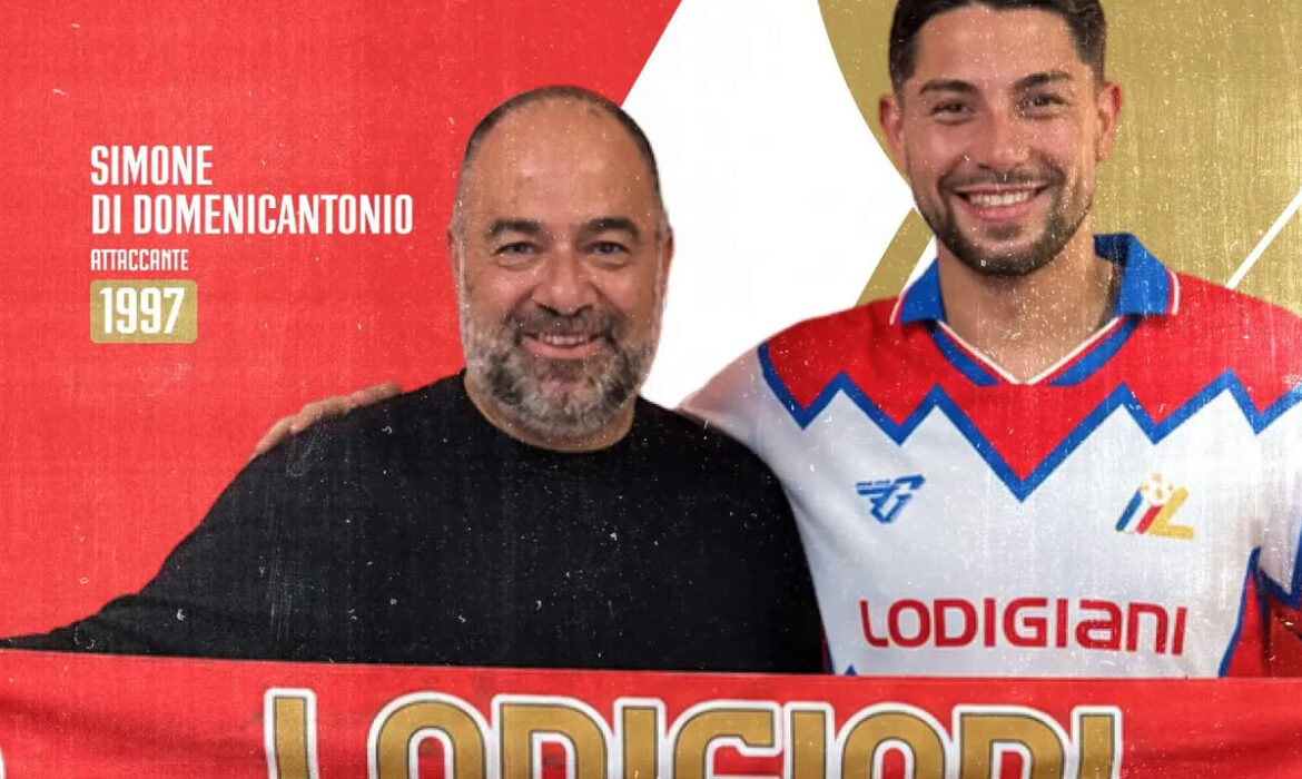 Lodigiani, ufficiale per l’attacco l’ex Certosa Simone Di Domenicantonio