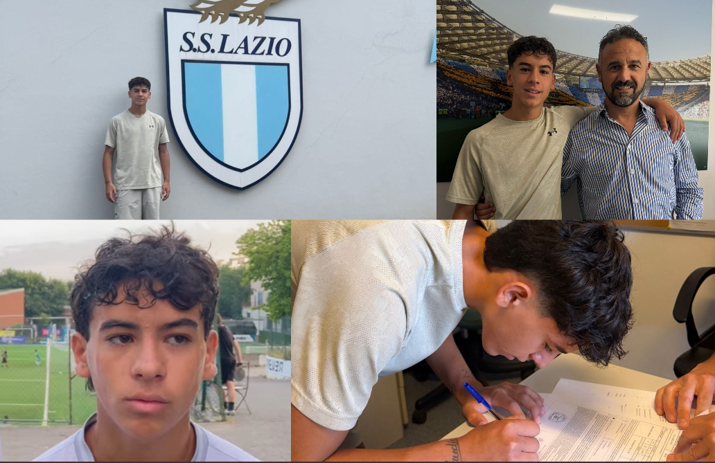Il classe 2010 Mirko Maglione dalla Vigor Perconti approda alla Lazio