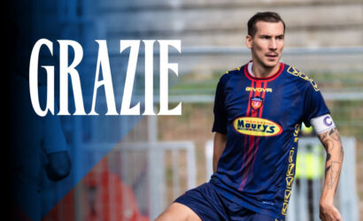 Capitan Cristini lascia il Guidonia Montecelio, il club del Presidente Fusano lo ringrazia